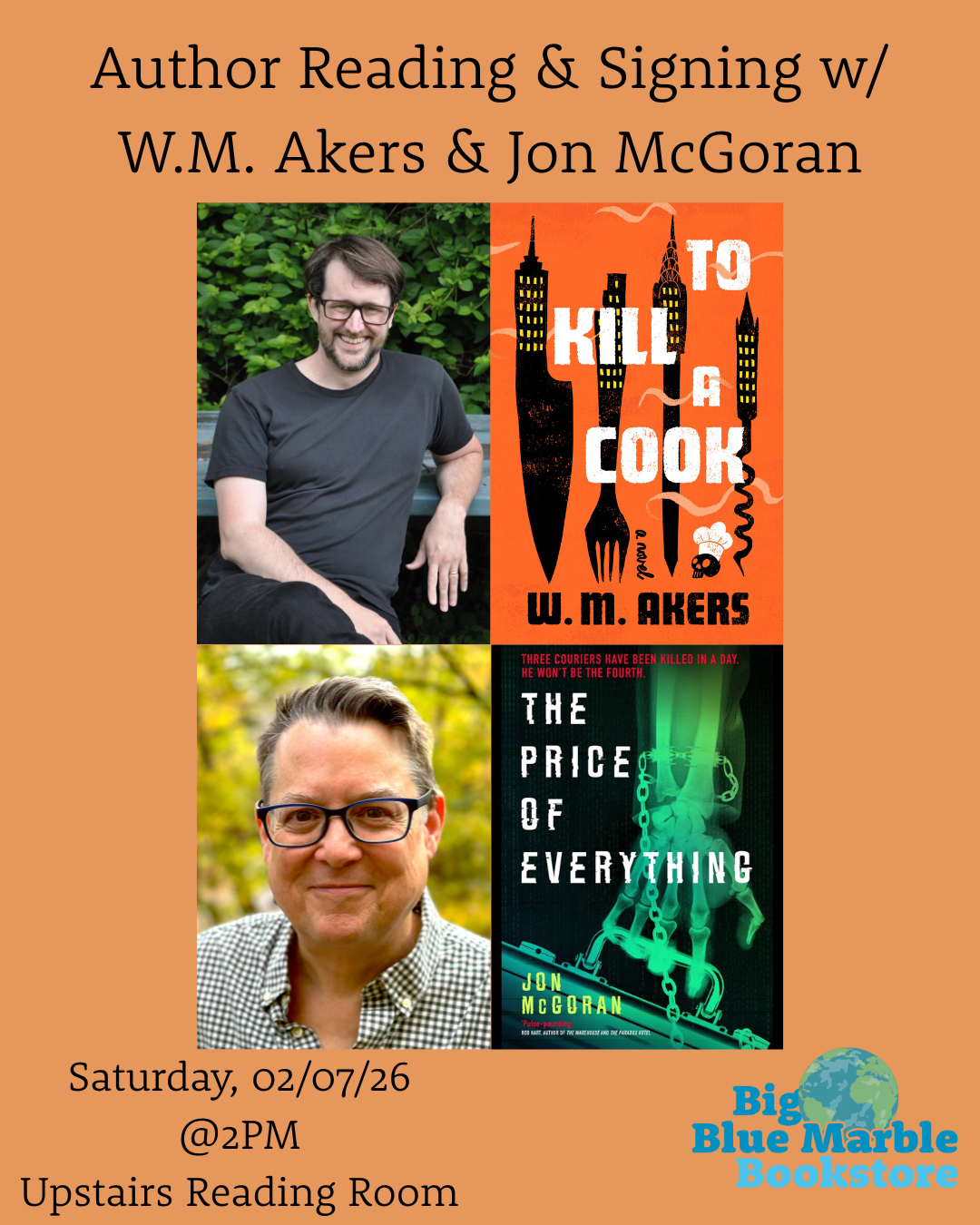 Author Reading &amp; Signing with W.M. Akers 