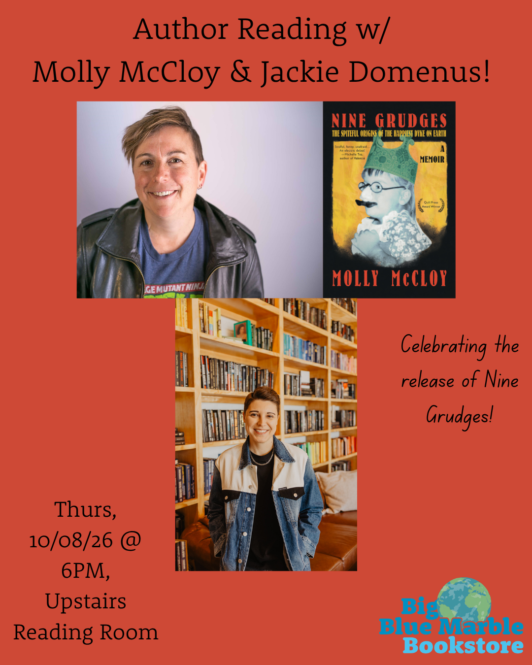 Reading and Signing with Molly McCloy &amp; Jackie Domenus!
