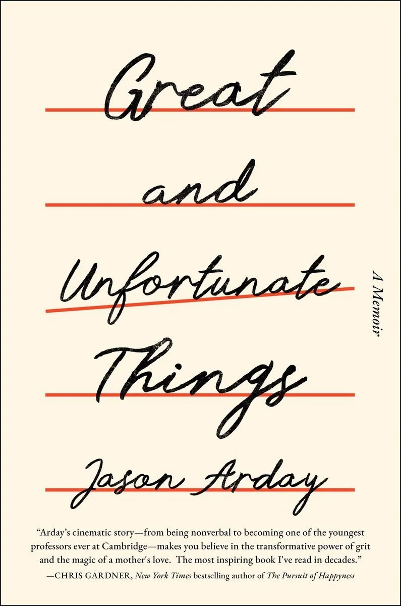 Jason Arday with Eve Claxton, Great and Unfortunate Things, 8/11/26