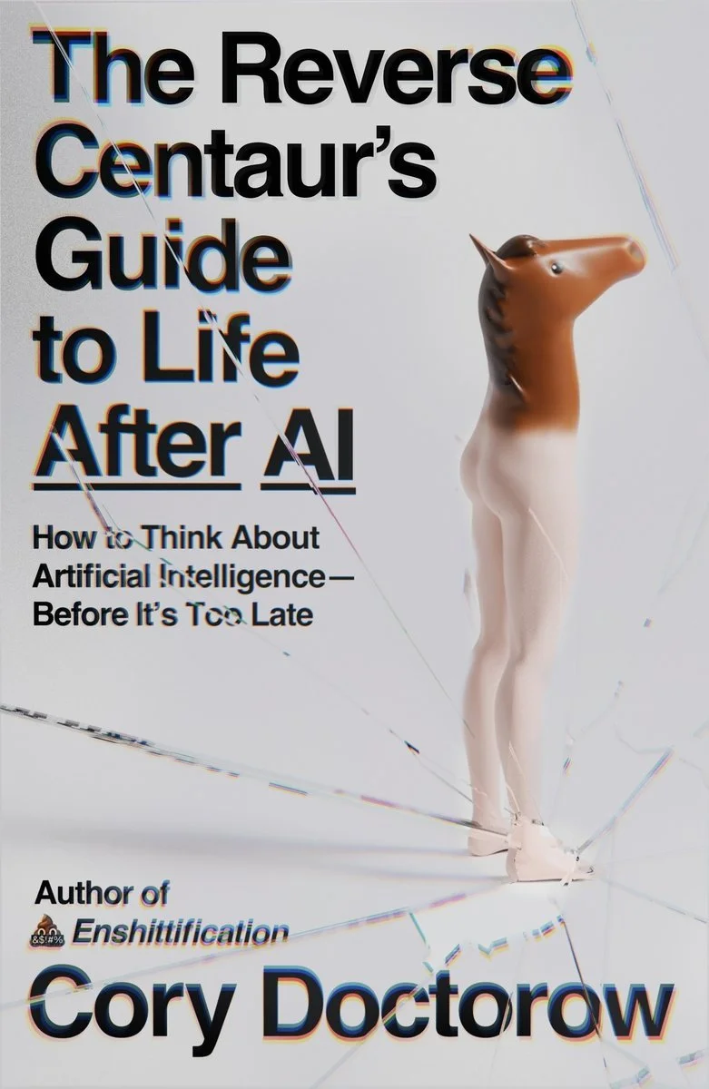 Cory Doctorow, Reverse Centaur's Guide to Life After AI, 6/23/26