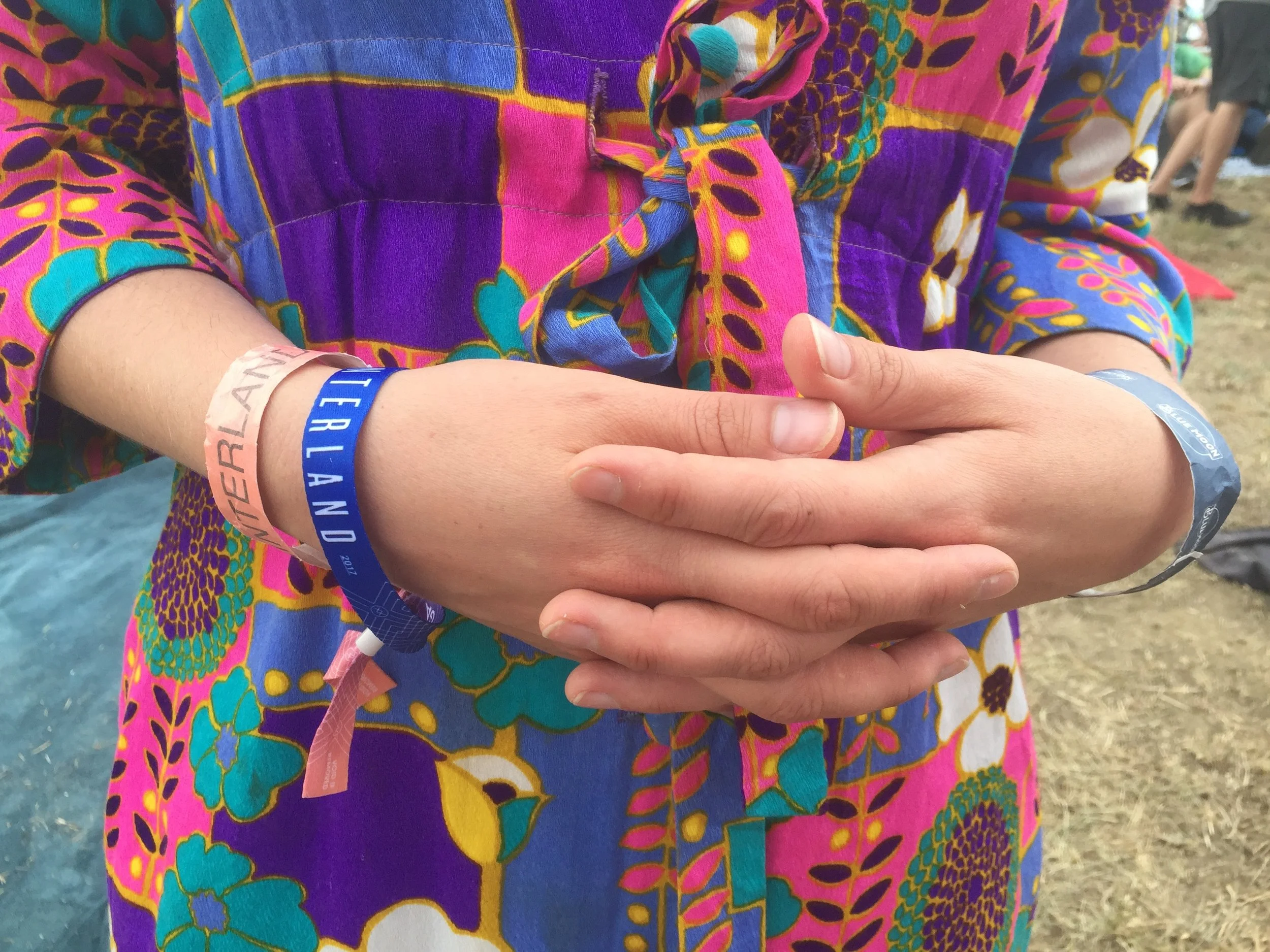 Excessive number of wristbands