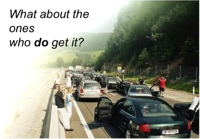 How do make sure we're not holding them back?
