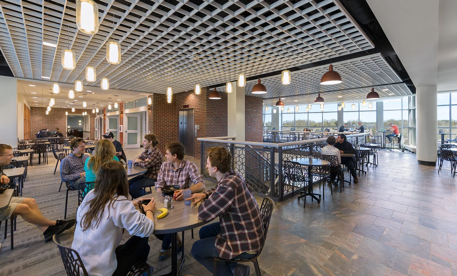 New third floor seating areas