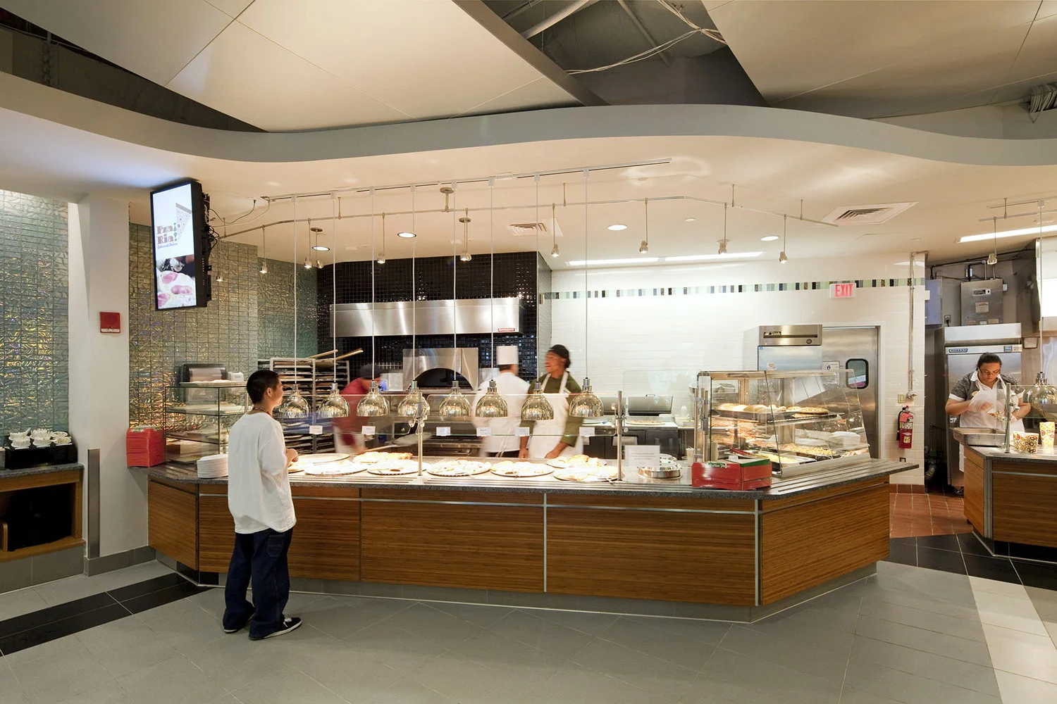 Pizza station