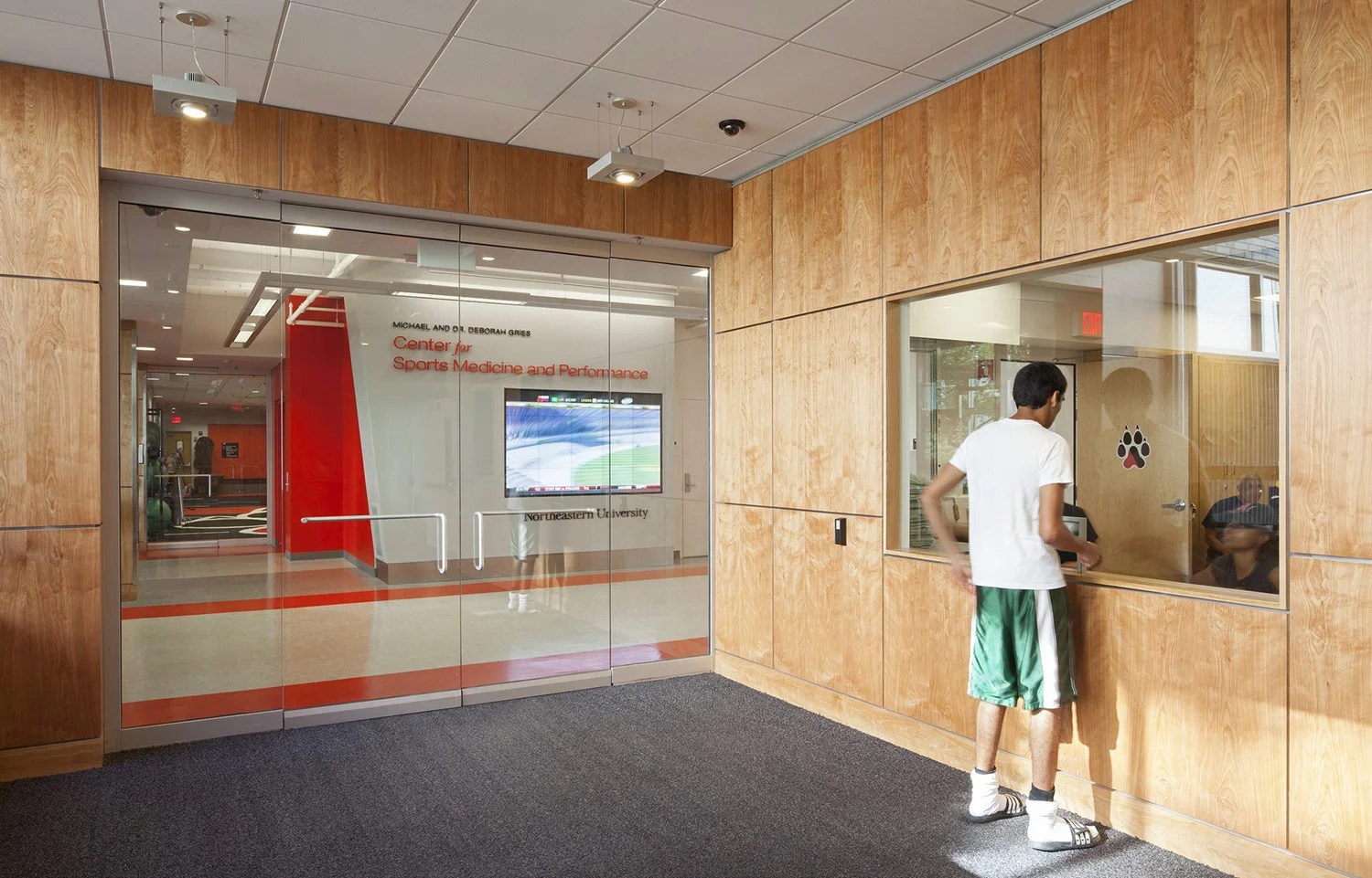 Gries Center for Sports Medicine & Performance Entrance