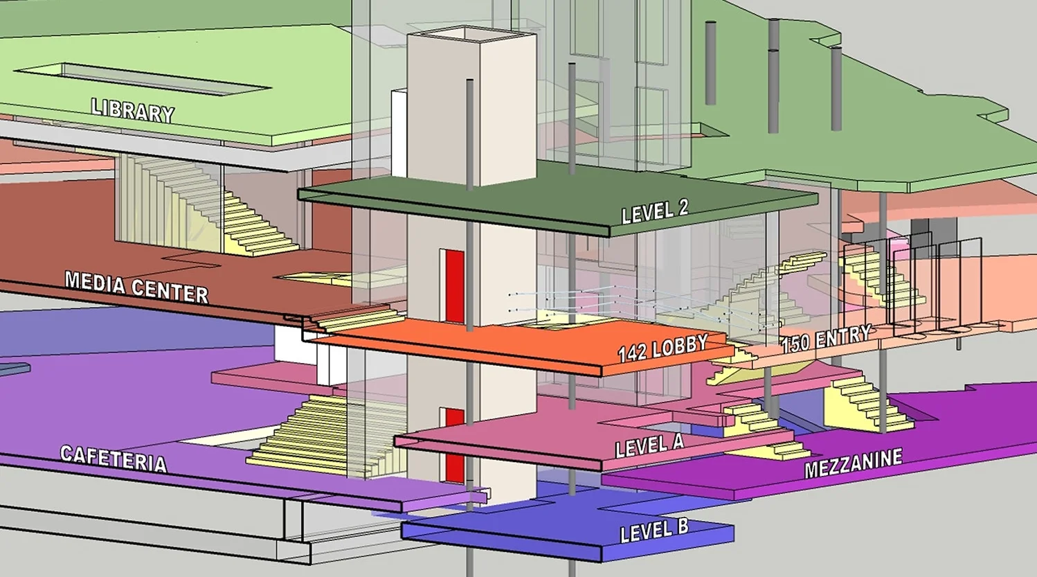 Elevator addition diagram