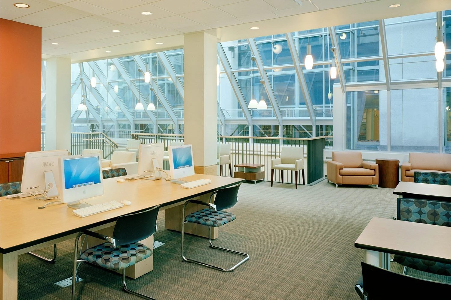 Open work area
