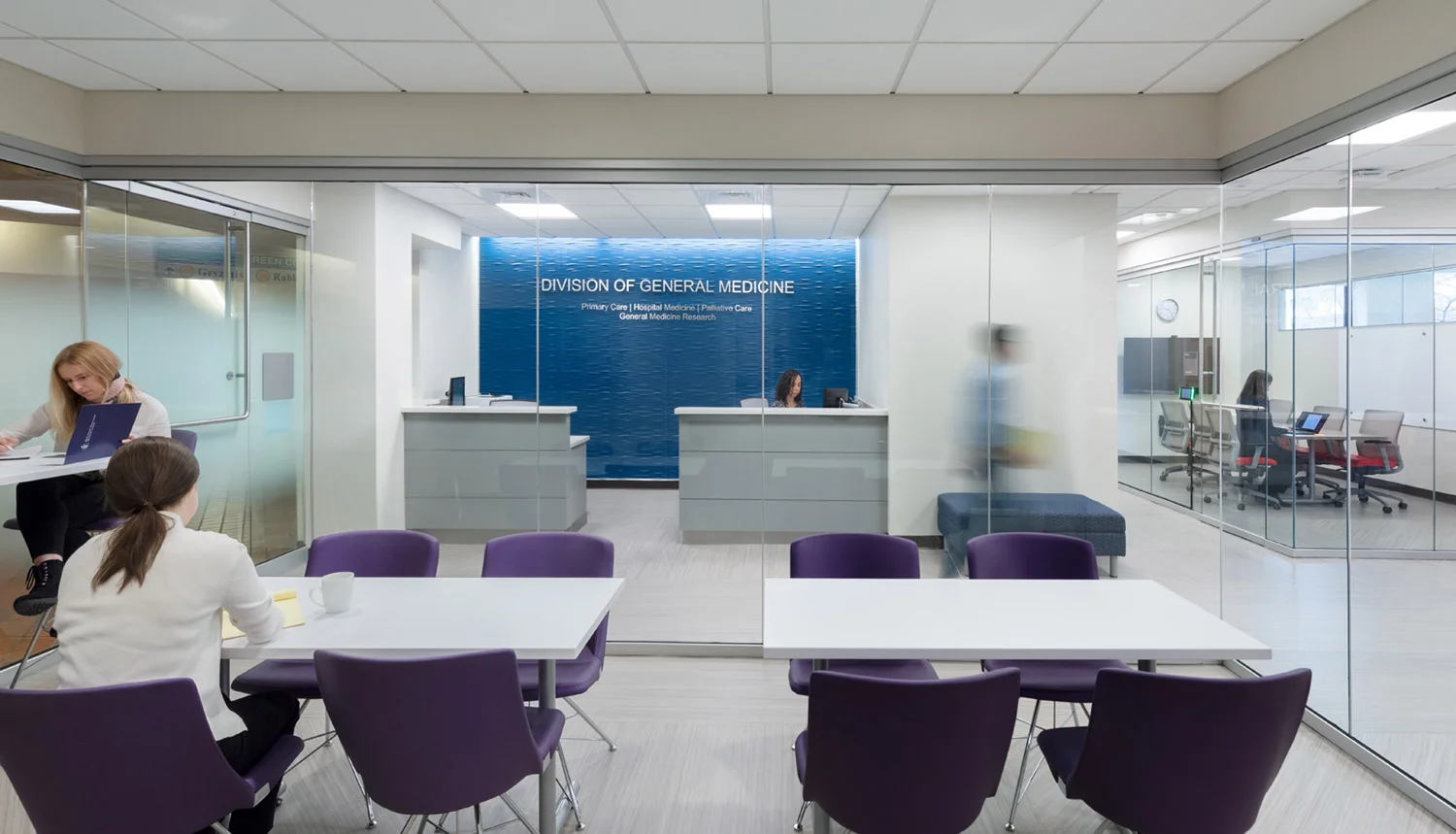 Reception and Cafe