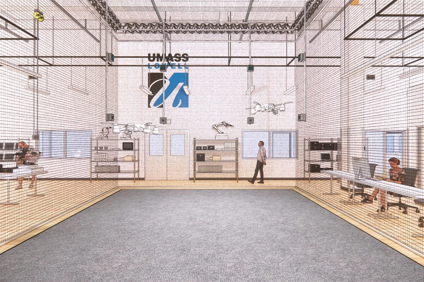 UMass Lowell Robotics Lab — MDS / Miller Dyer Spears Architects
