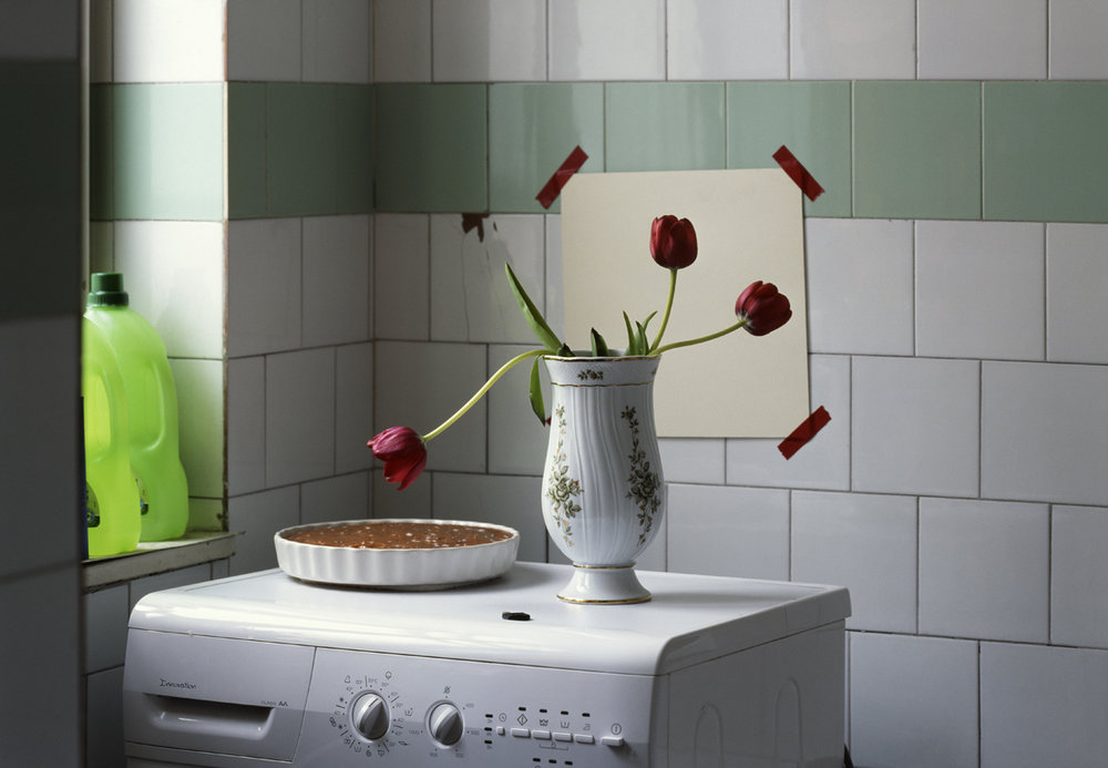 Three tulips and a cake in the bathroom 2009, Epson fine art print, 50 x 69 cm Ed. of 5 + 3 AP