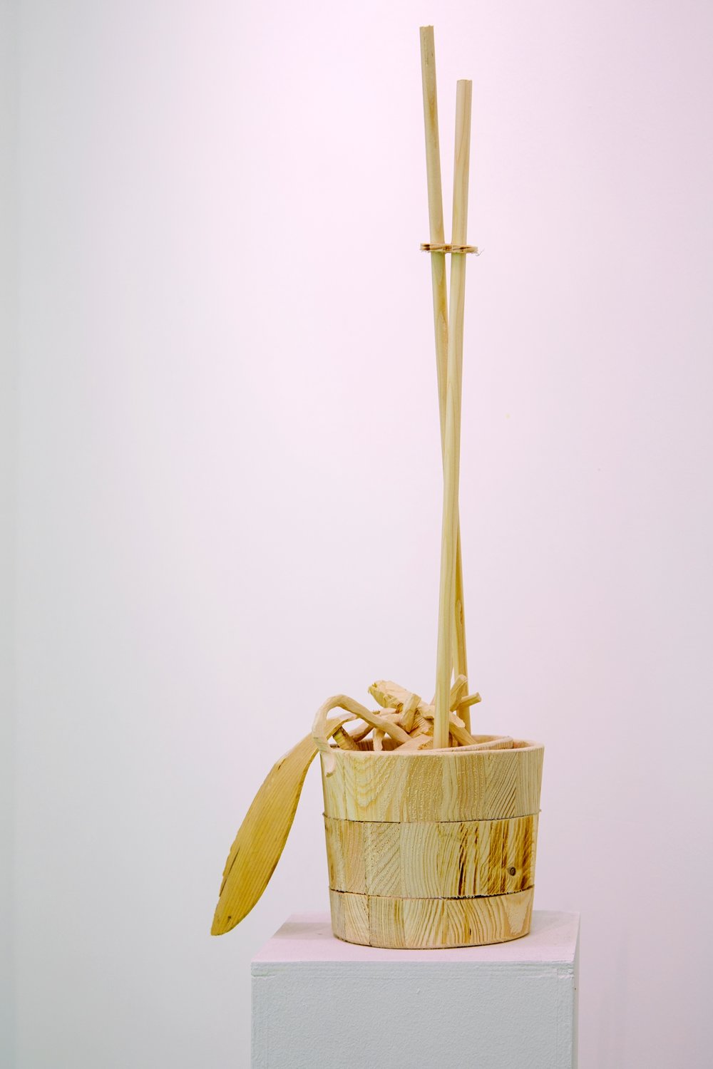 Dead Orchid 2017, wood 60 x 23 x 15 cm ed. of 3, 1/3