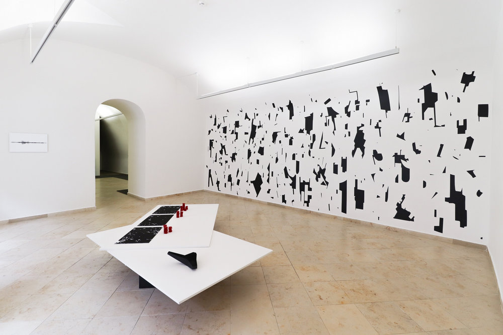 Patterns of Counterknowledge, 2018, installation view at G99 Gallery, Brno CZ