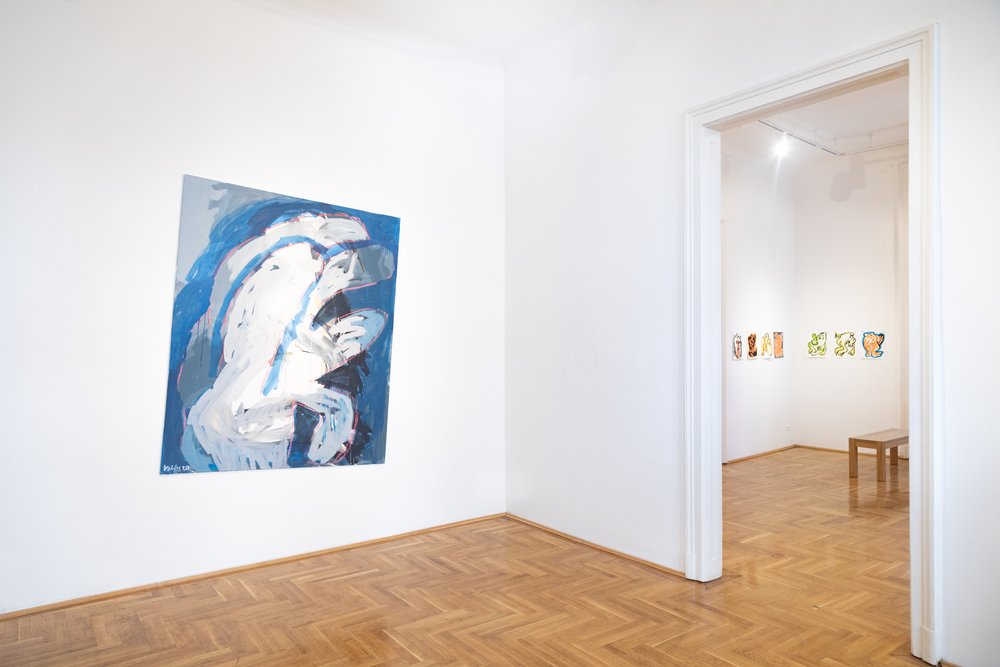 Puklus Péter: My Language is not Silence, Glassyard Galéria, 2021, exhibition view/enteriőrkép