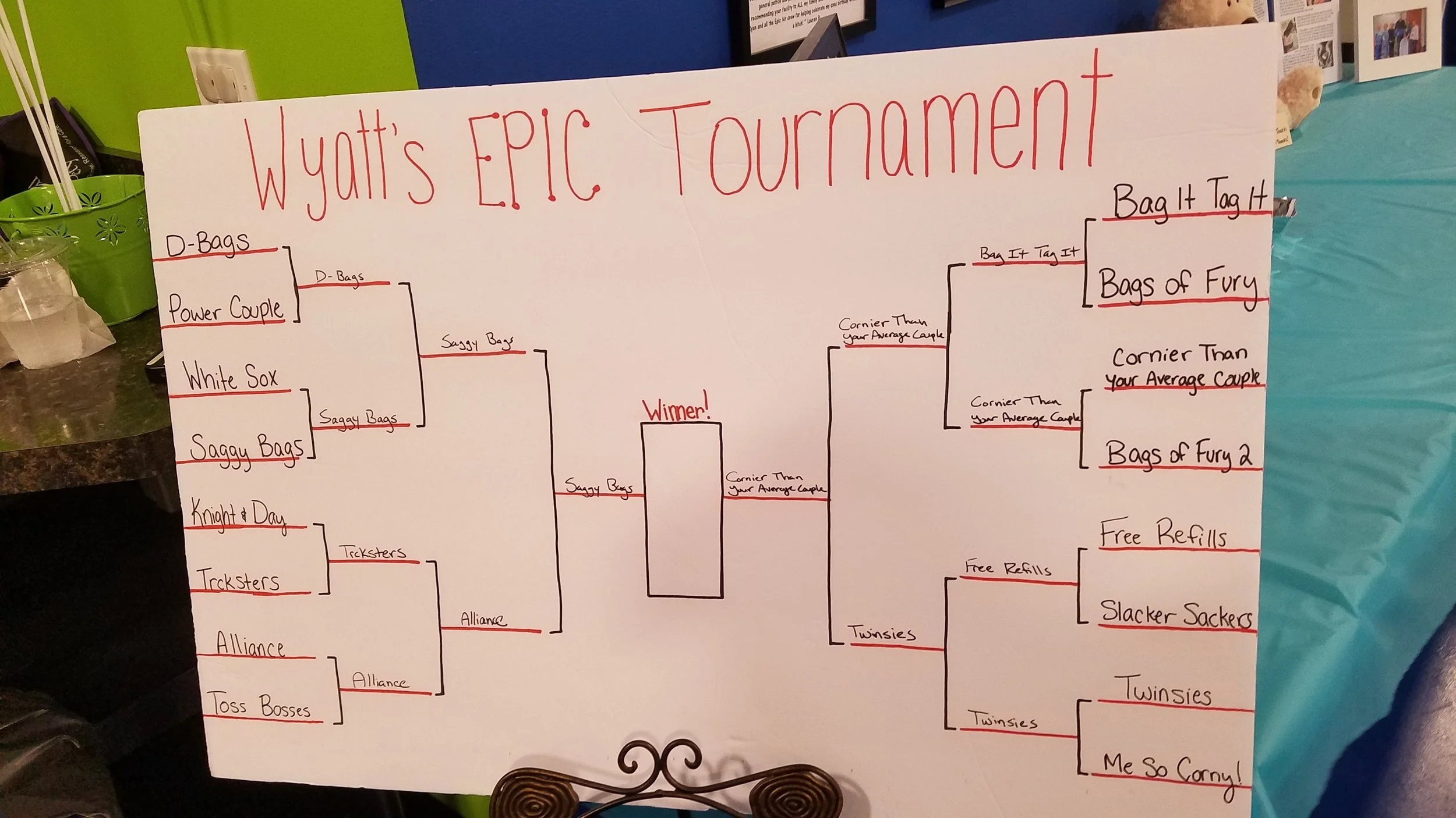 Wyatt's Epic Tournament 2018