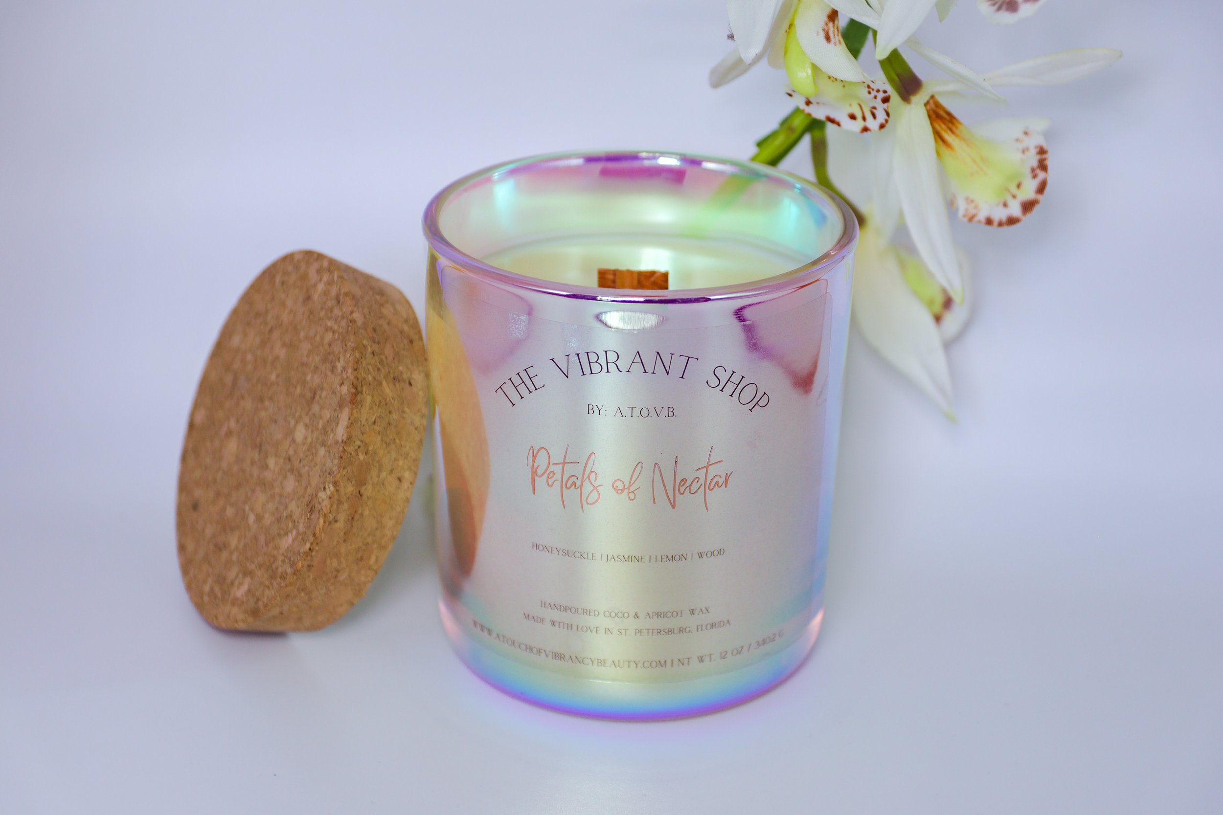Petals of Nectar Candle