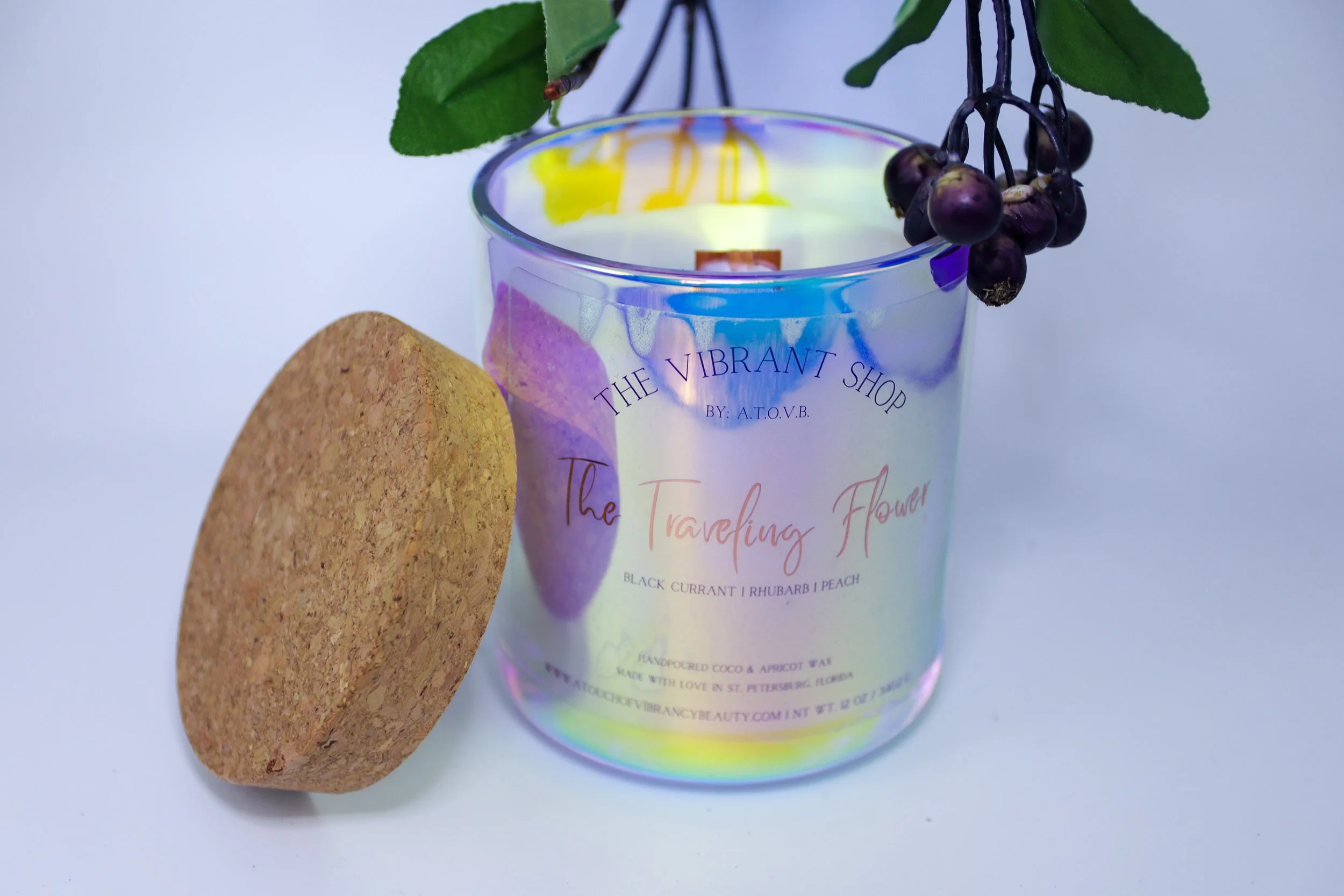The Traveling Flower Candle