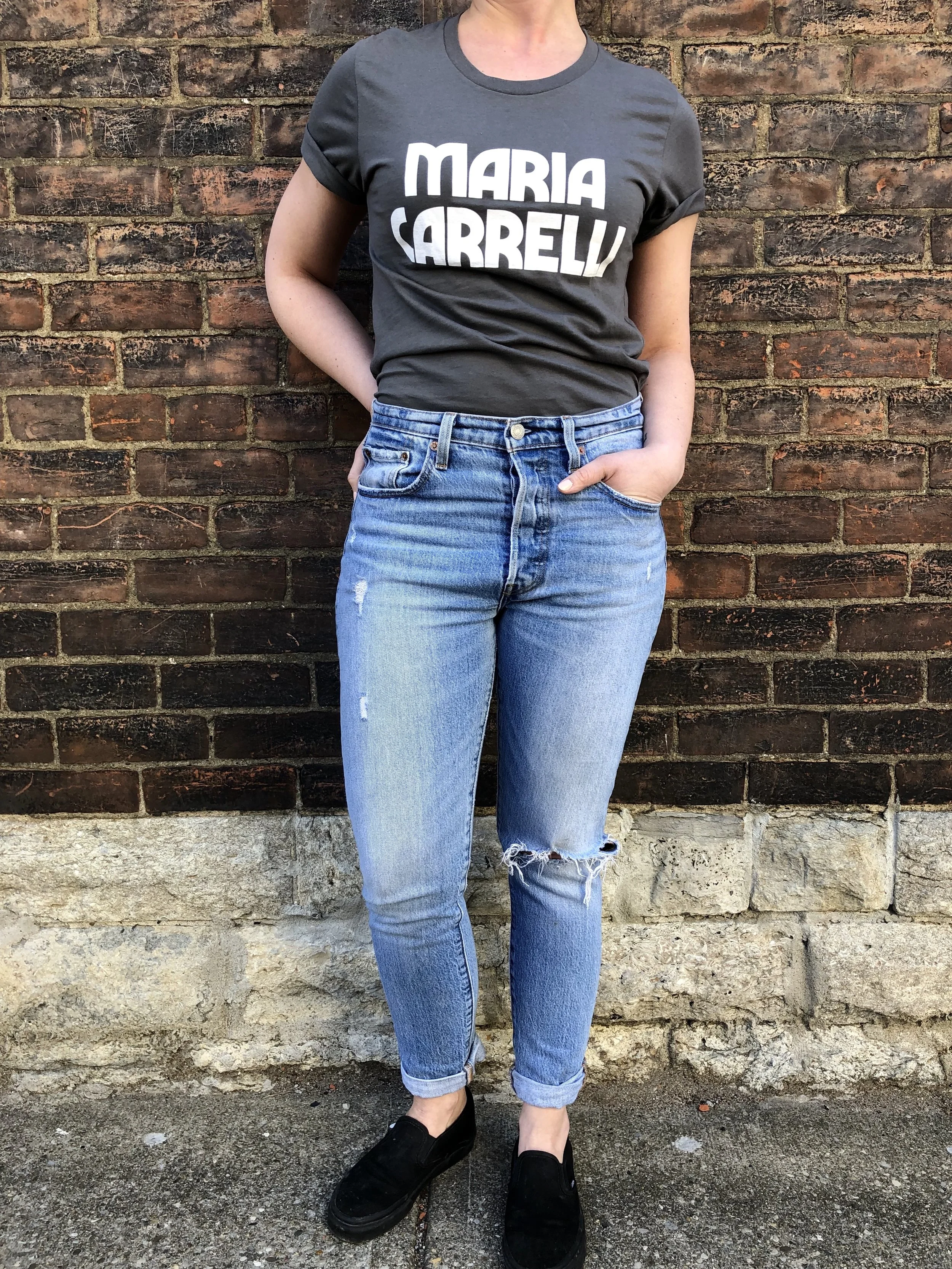 Maria Carrelli Charcoal Unisex Tee