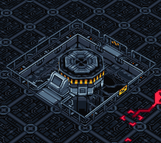 A reactor selected for deletion