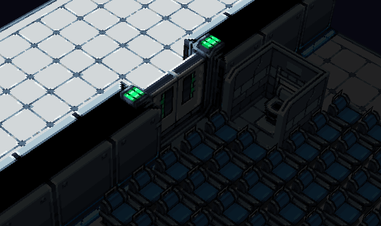 Toilet, dynamically lit