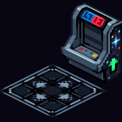 The Bust-a-Move machine generates cpu meter