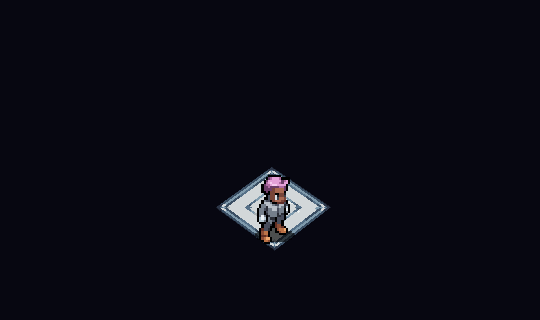 This colonist is crippled, but at least he has cool hair.