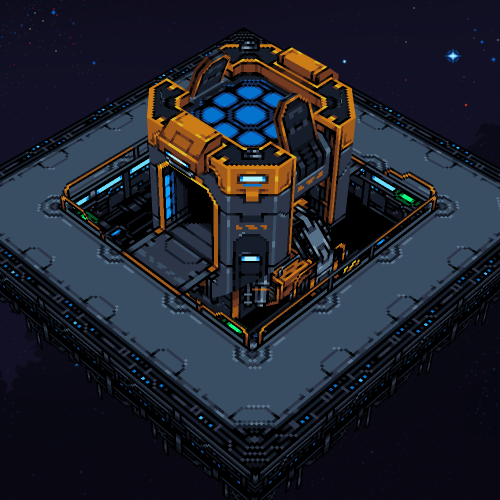 The trading pod is used to exchange items and colonists