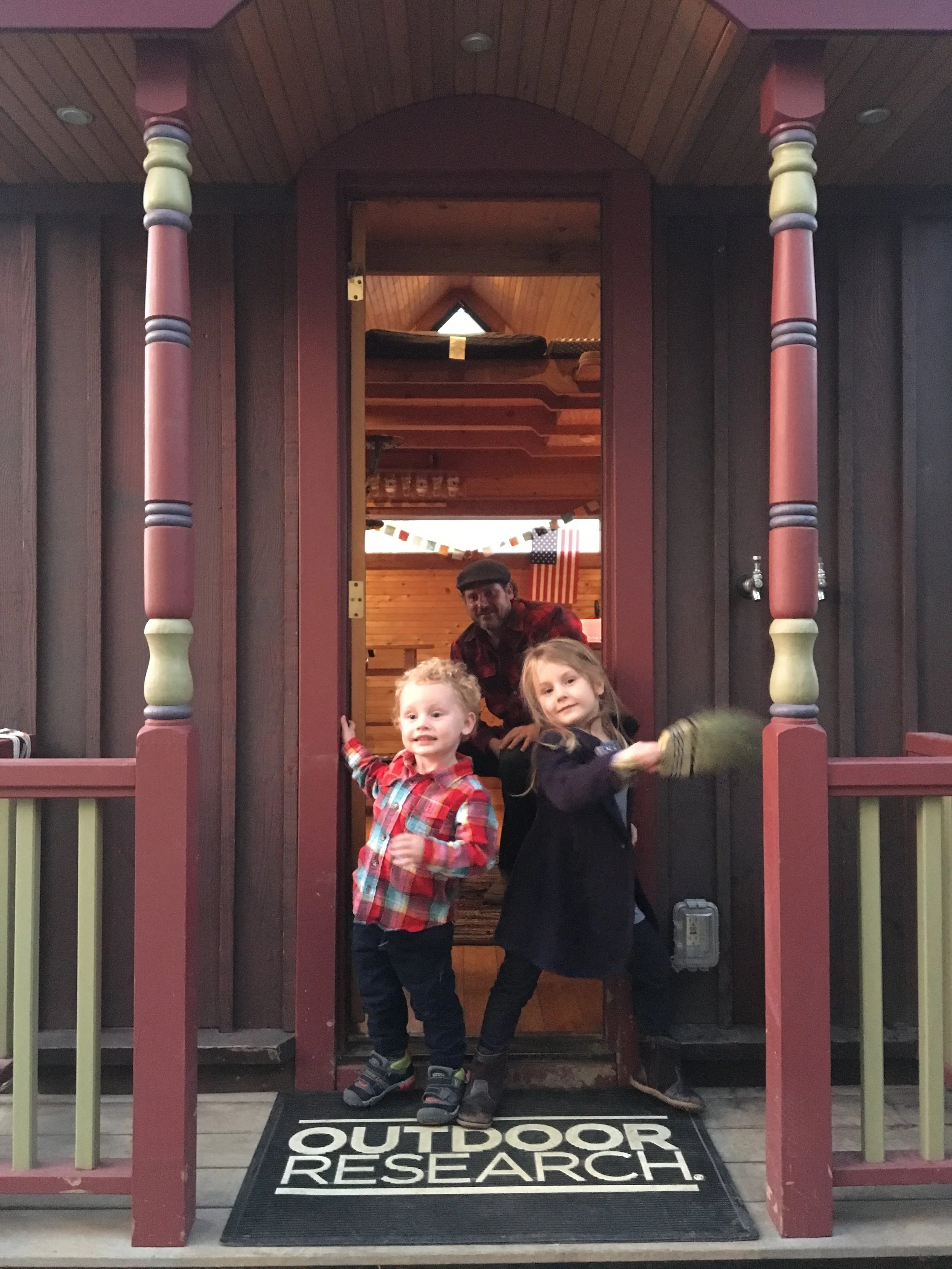 Tiny house winter tour