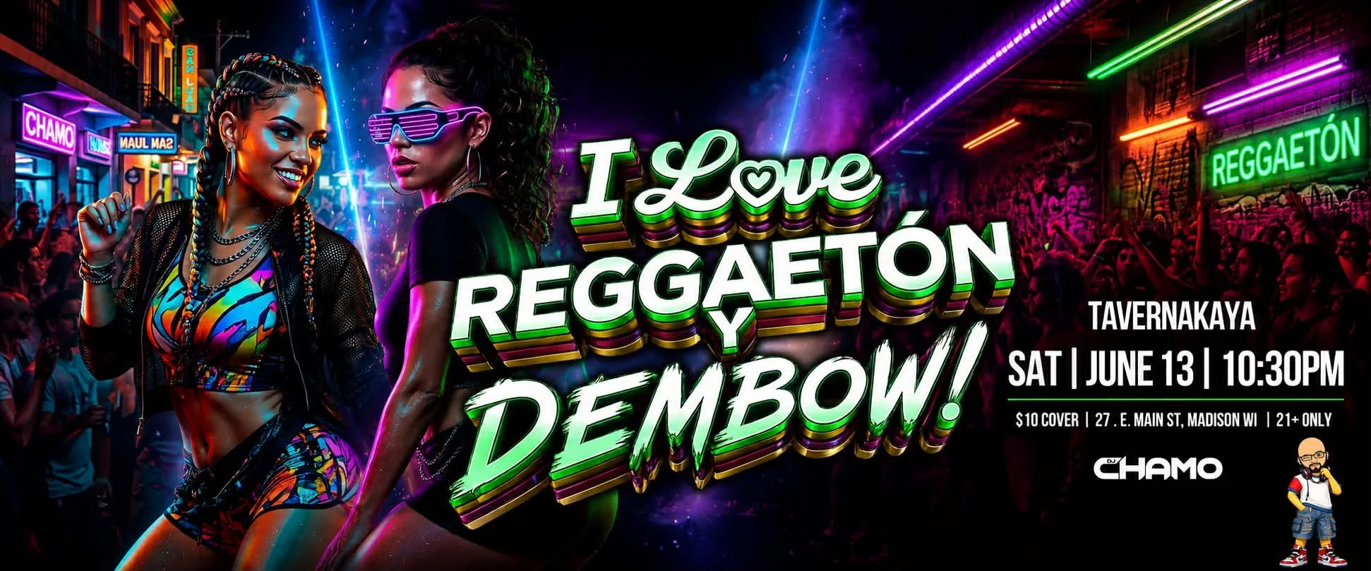 I Love Reggaeton &amp; Dembow w/ DJ Chamo