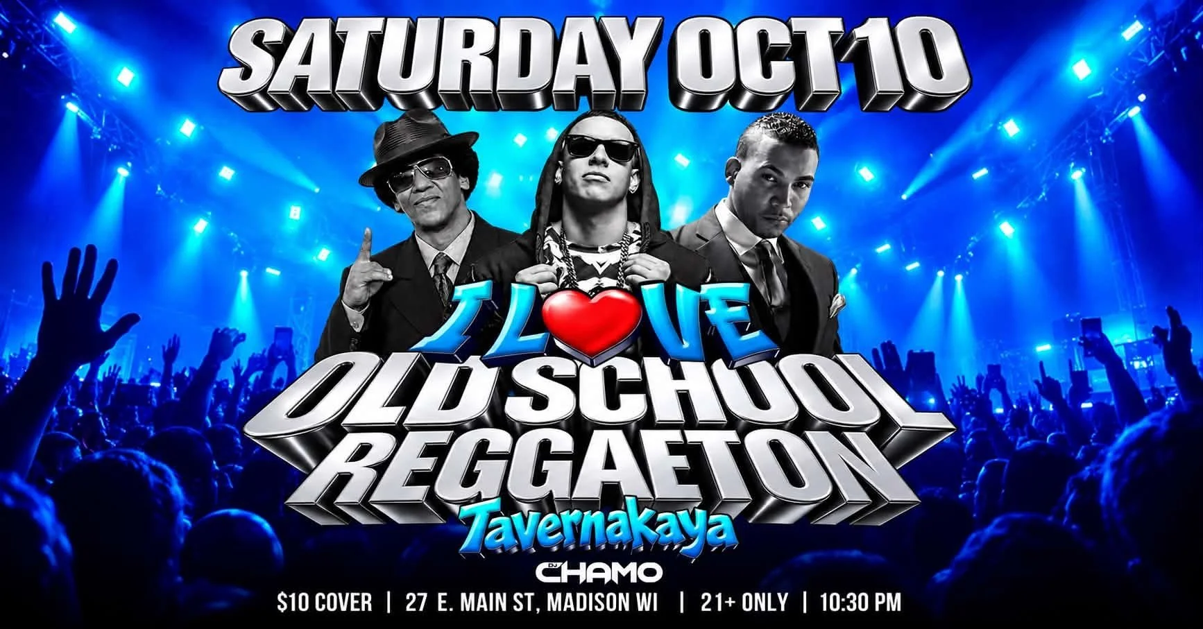 I Love 'Old School' Reggaeton Dance Party w/ DJ Chamo 