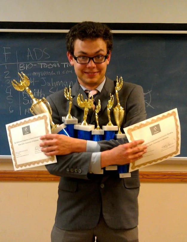 Brian Neff Designer, narrative writer, video game developer, back-to-back national debate champion. Will argue with anyone about anything at any time, for free. Cat: Murphy Puppers: Tegan