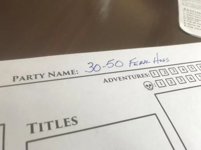 Our party was very good at talking to beasts in “Roll Player Adventures”