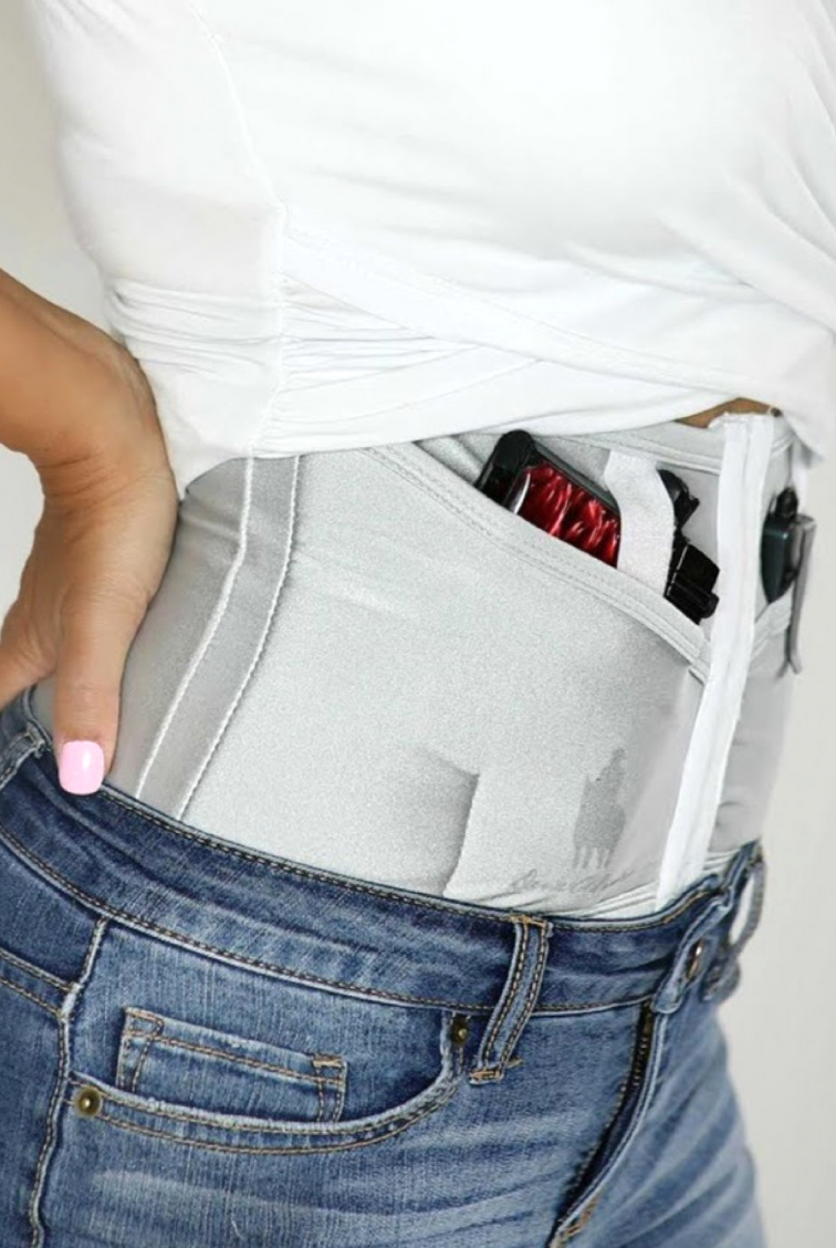 Dene Adams Petite Silver Corset Holster, $109.99 Photo Credit: Dene Adams