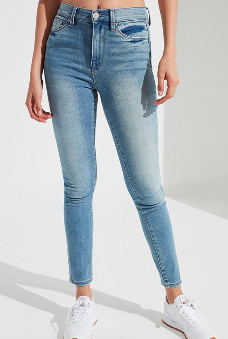 BDG Twig High Rise Skinny Jean Medium Wash, $64 Photo Credit: Urban Outfitters