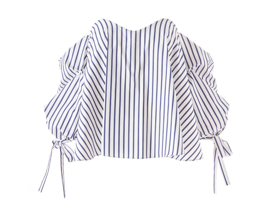 Gabriella Bustier Top from Caroline Constas, $395 Photo Credit: Caroline Constas