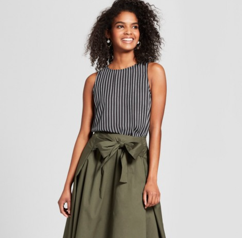 Women's Sleeveless Longline Tank Top by Who What Wear, $22.99 Photo Credit: Target