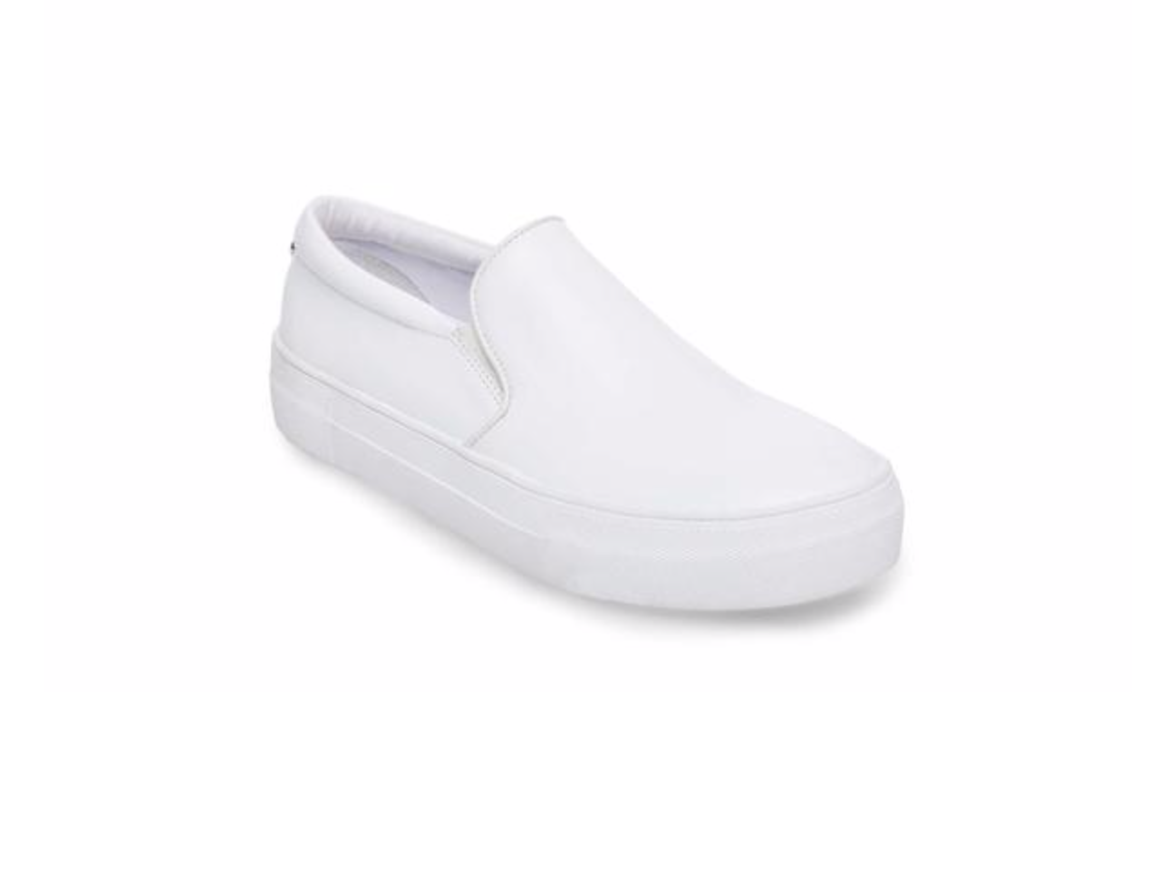 Gills White Leather Sneaker by Steve Madden, $79.95 Photo Credit: Steve Madden