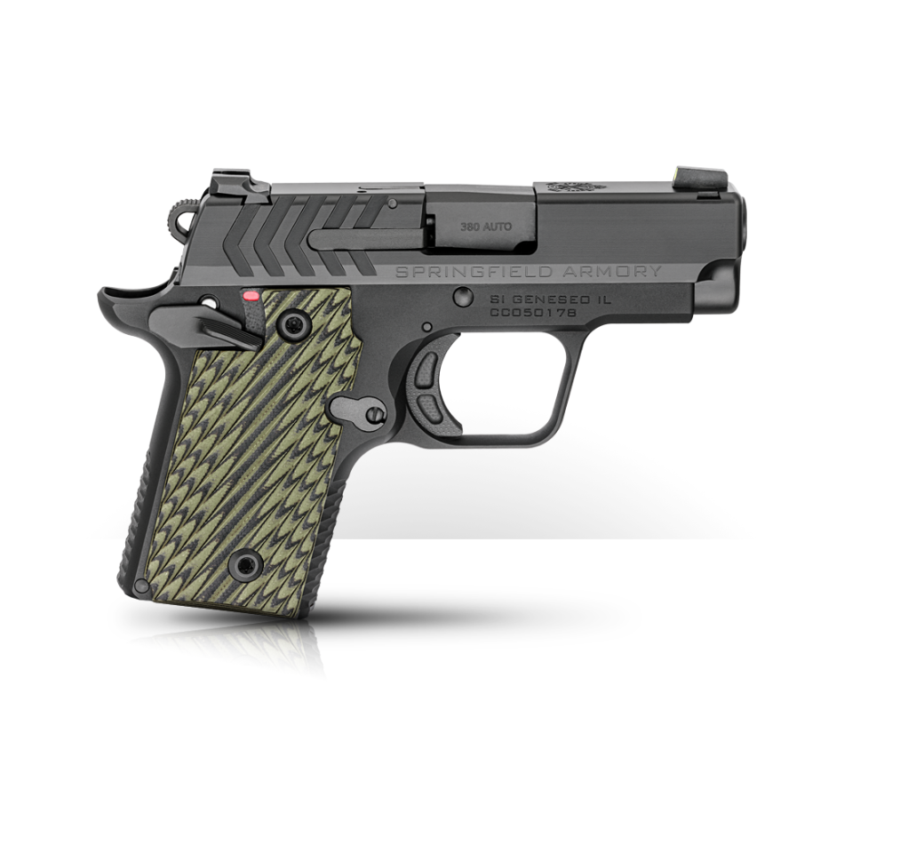 Springfield Armory 911 .380 in Black Nitride, MSRP $599 Photo Credit: Springfield Armory