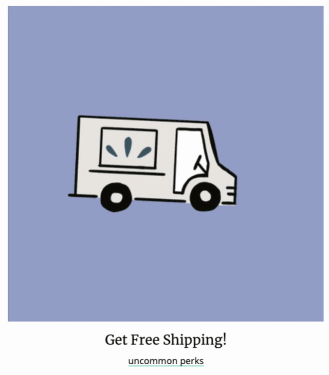 Uncommon Perks homepage module