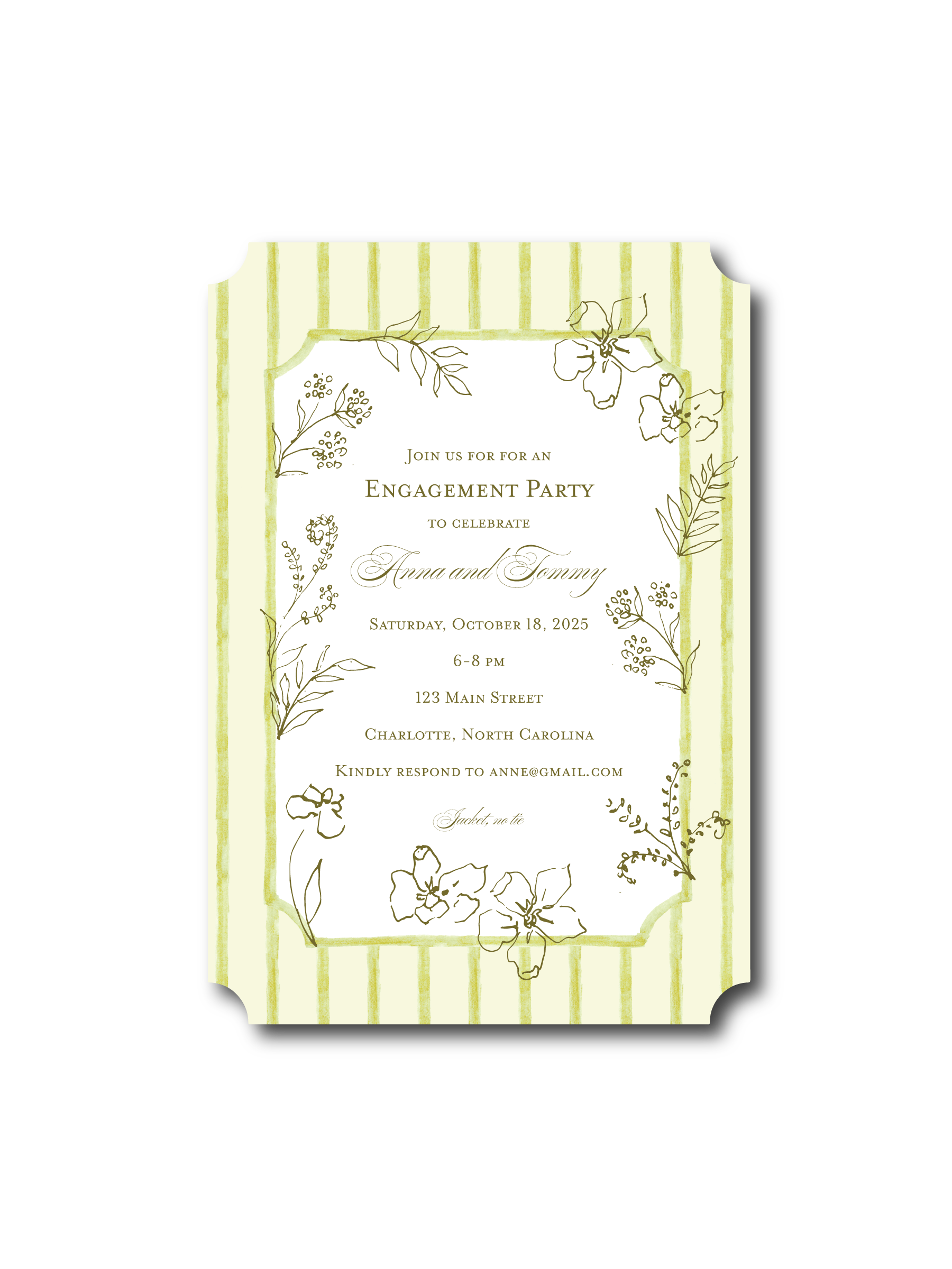 Gold green floral stripe.png