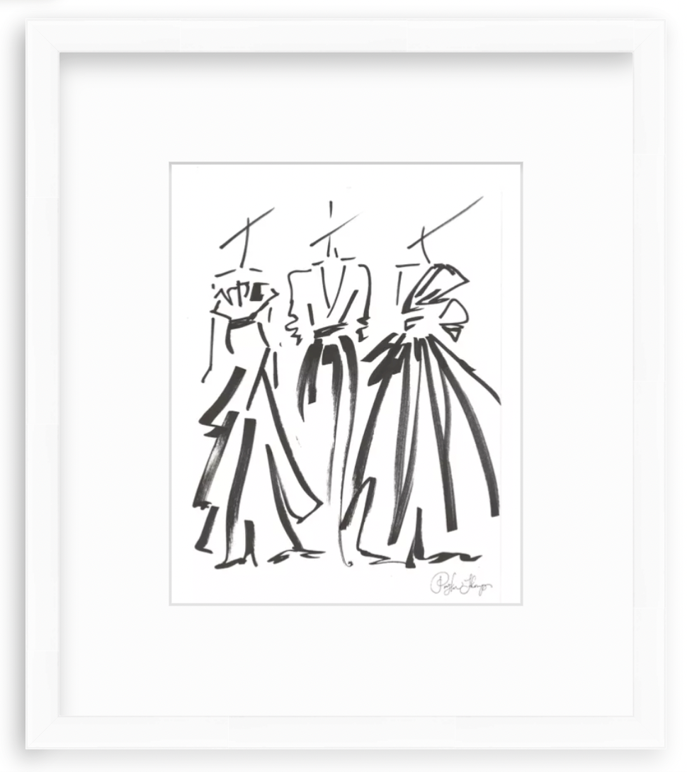 Fashion Girls #1 Print