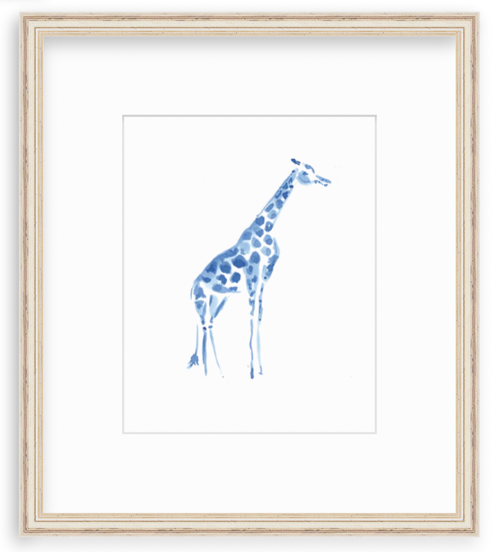 Blue Giraffe #1