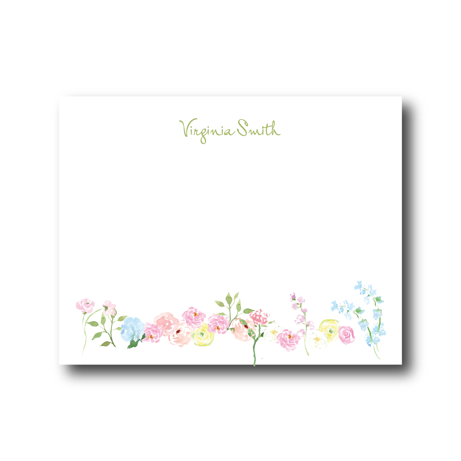 Colorful Flowers Stationery.png