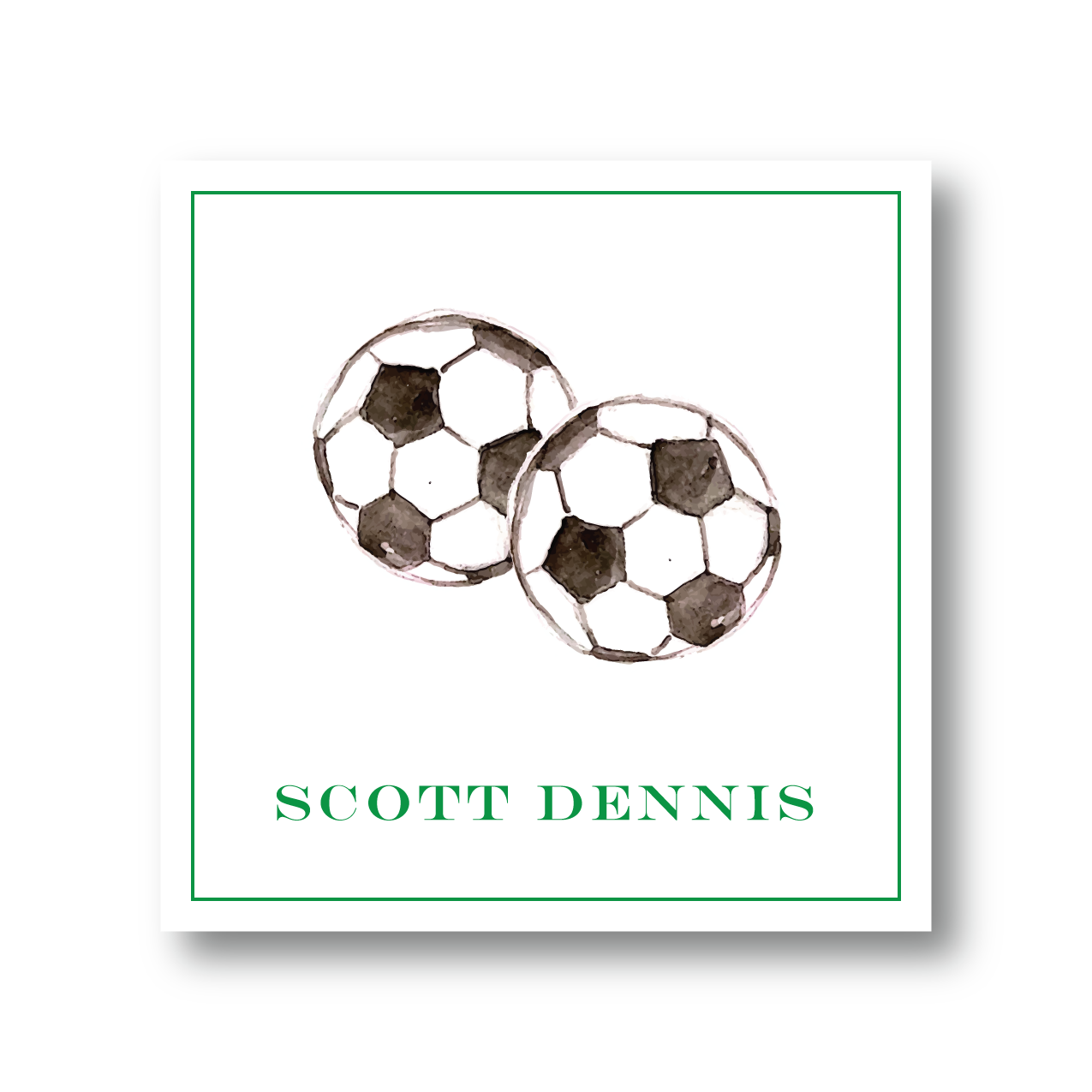 Soccer Calling Cards