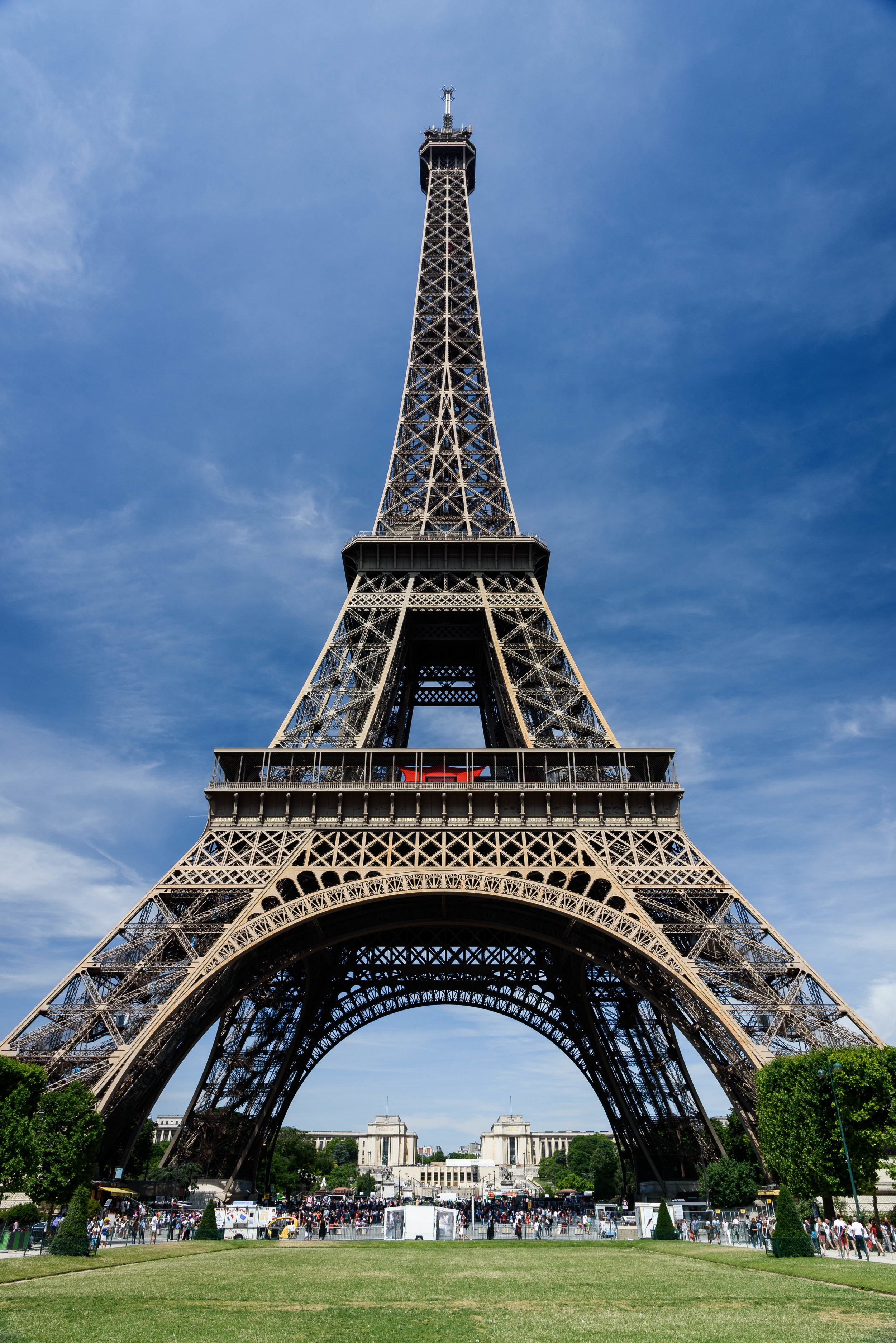 Copy of The Eiffel Tower from the Champs de Mars