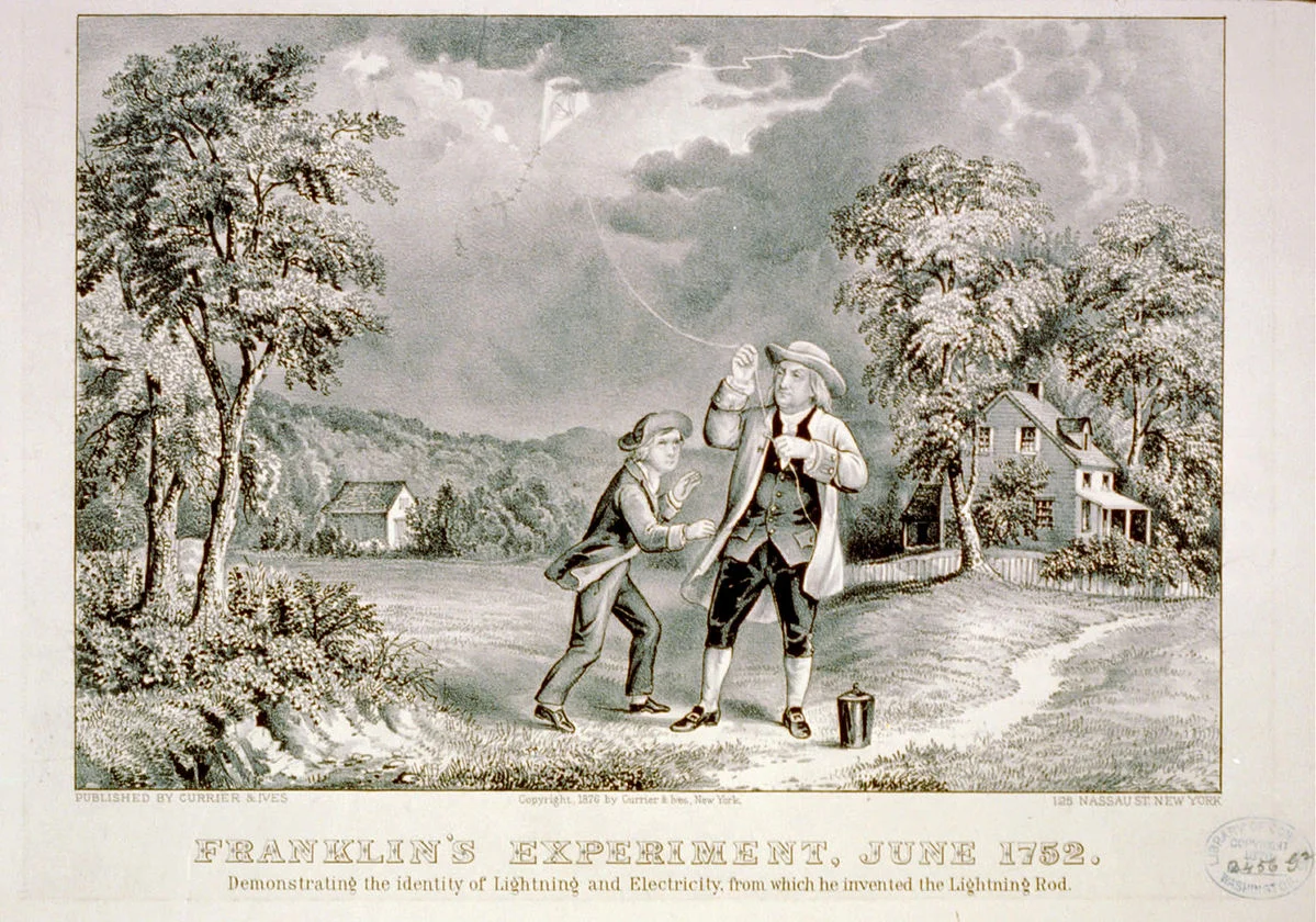 104 OB3 Benjamin_Franklin_Lightning_Experiment_1752 public domain.jpg