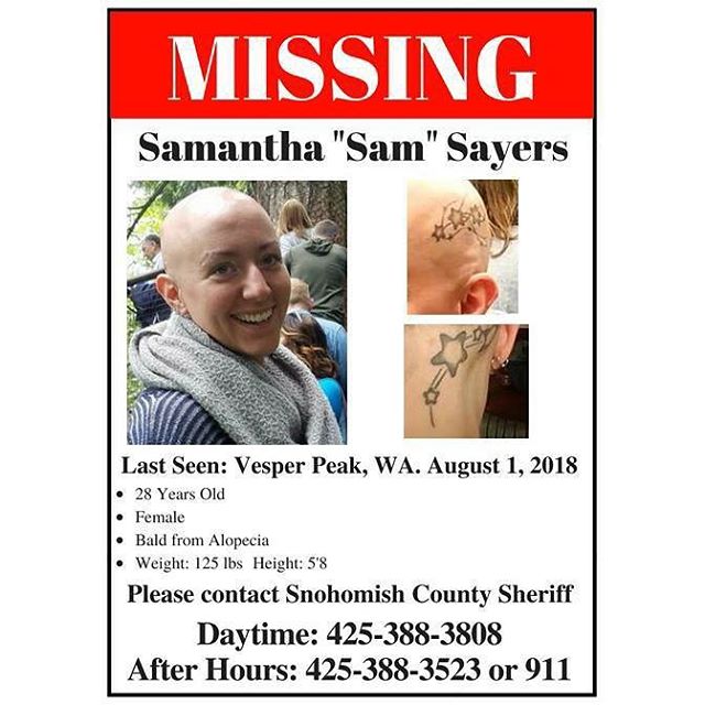 Please share until Sam is found and reunited with her family and friends.