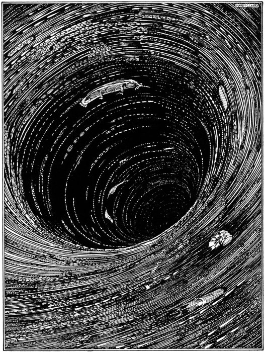 104 B Maelstrom-Clarke illustration from 1919 story Descent into the Maelstrom.jpg