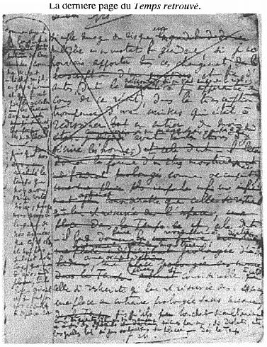 103 0819 P2 OB Derniere_proust last manuscript page of In Search of Lost Time.jpg