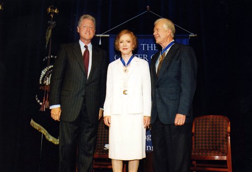 105e Jimmy_and_Rosalynn_Carter_receive_Presidential_Medal_of_Freedom.jpg