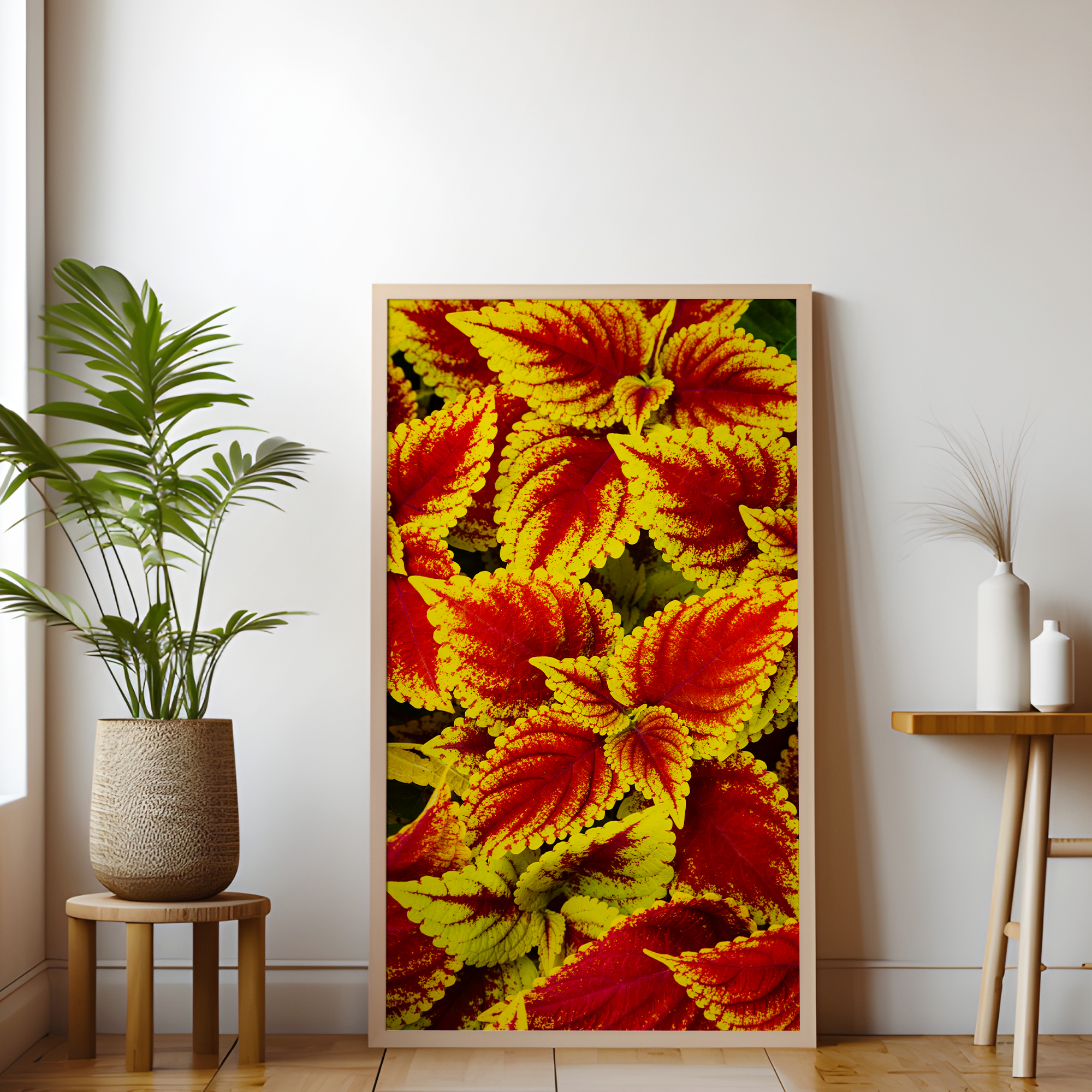 Colorful plant vertical on floor 2.png